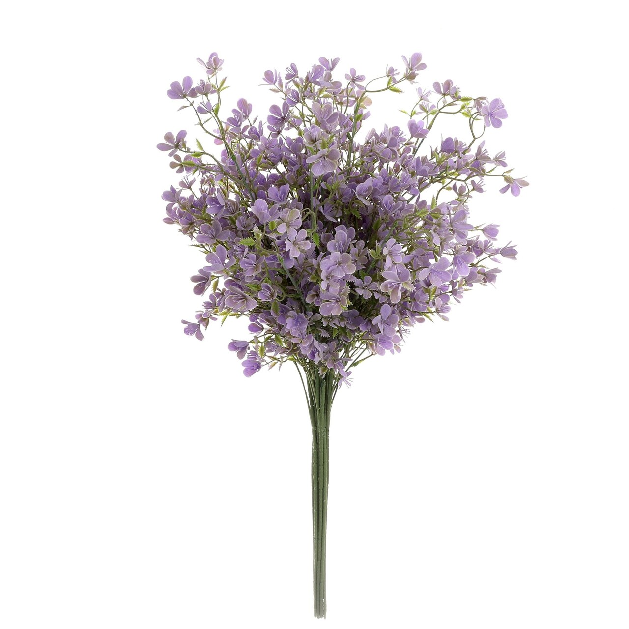 Grand Verde Forget-Me-Not Tall Artificial Flowers 29” Long Stems Real-Touch Faux Bouquet, 5pcs Bundle